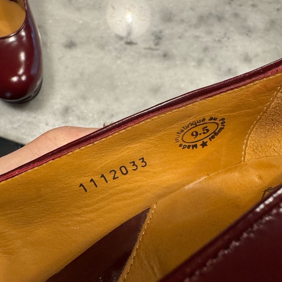 John Fluevog Women's Deep Red Heels - Picture 5 of 8